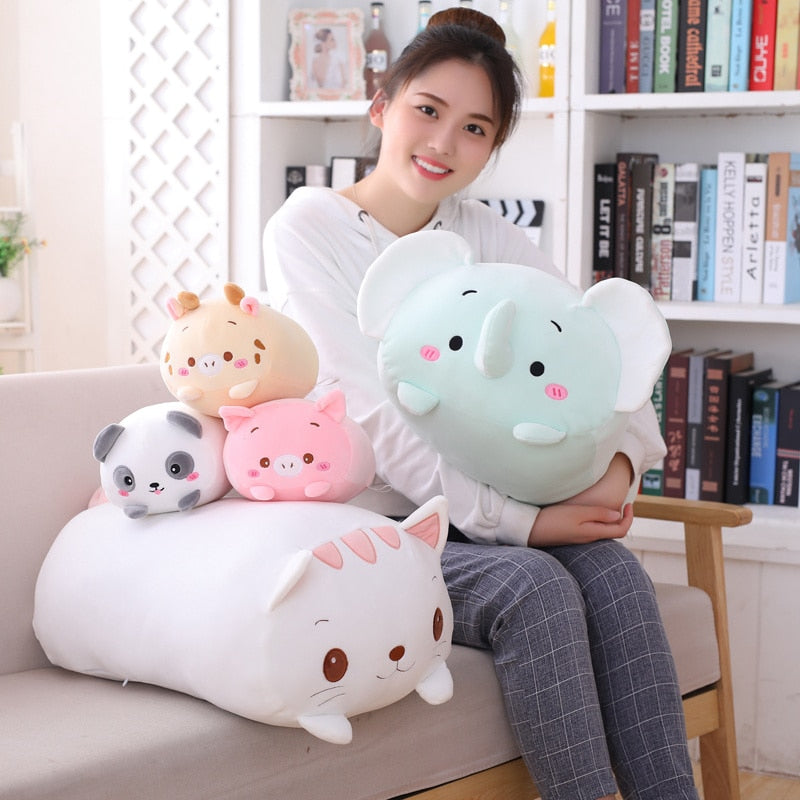 Soft Animal Cartoon Pillow