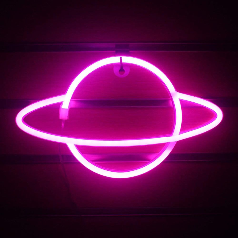 Planet LED Neon Light Sign