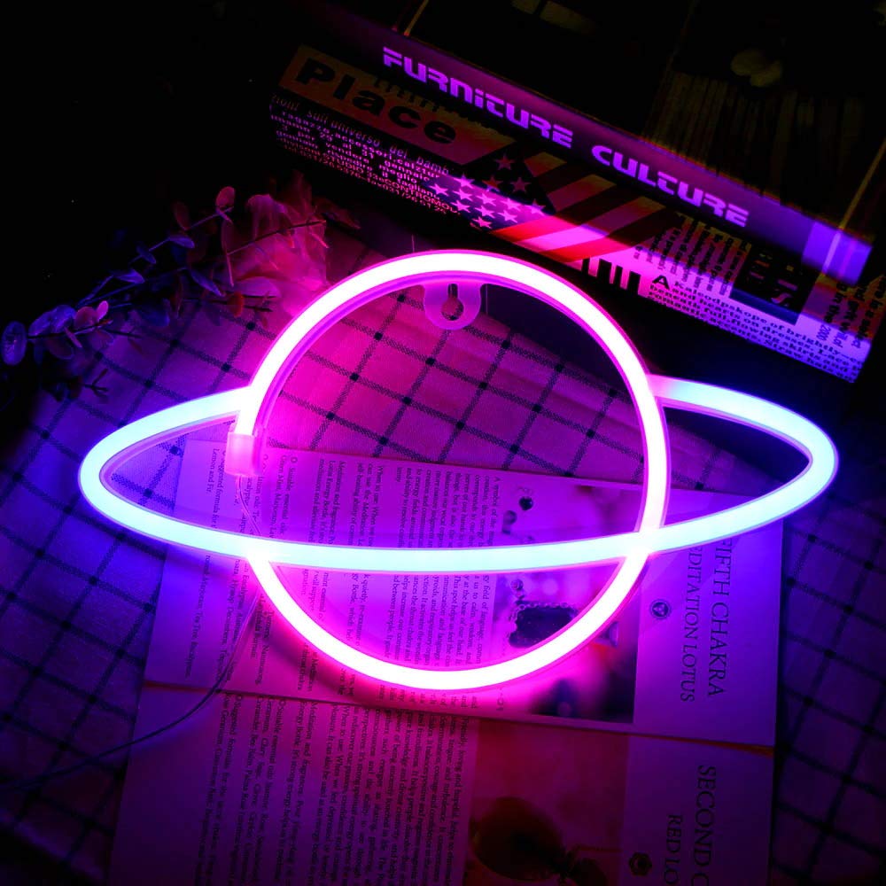 Planet LED Neon Light Sign